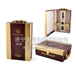 山東哪里有生產(chǎn)制作皮盒，皮箱，皮質(zhì)包裝盒的廠家？濟(jì)寧圣邦包裝
