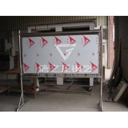 外貿(mào)不銹鋼廣告牌，大量供應(yīng)高品質(zhì)的不銹鋼廣告牌