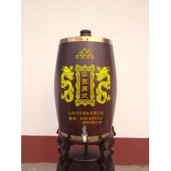 廠家供應(yīng)不銹鋼酒容器  立式木酒桶 不銹鋼內(nèi)膽實木酒桶