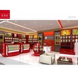 濟(jì)南專賣店設(shè)計(jì)裝修，店招制作門頭裝修，濟(jì)南專賣店展柜制作公司