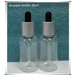 金屬蓋玻璃管塑料瓶 電子煙油滴瓶，玻璃管滴瓶