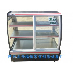 博興雙開門蛋糕柜哪家質(zhì)量好：想買價位合理的雙開門蛋糕柜，就來常雪制冷設(shè)備
