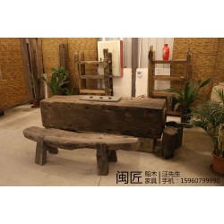 新品船木家具中山廠家直銷，百年船木家具廠