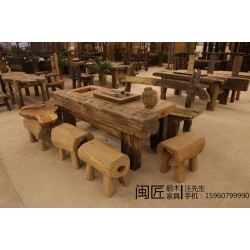 卓越的古船木家具廠家在廣東，廠家批發(fā)古船木家具