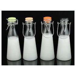 【薦】劃算的密封玻璃牛奶瓶，廠家供應(yīng)玻璃牛奶瓶