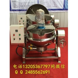 可傾式行星攪拌夾層鍋，蒸汽夾層鍋設備一年內(nèi)包換新機