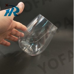 供應(yīng)錐形塑料酒杯，PET紅酒杯