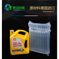 4L機油袋抗壓集裝箱充氣柱袋充氣袋環(huán)?？爝f防震緩沖氣泡柱