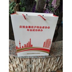 白?？ǘY品手提袋，安徽廠家直供，定制生產(chǎn)，可設(shè)計(jì)版面