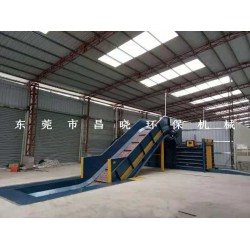 工廠直銷100T現(xiàn)貨半自動臥式液壓廢紙打包塑料瓶壓包機