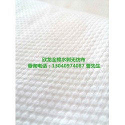 廠(chǎng)家直供|全棉水刺無(wú)紡布-珍珠紋