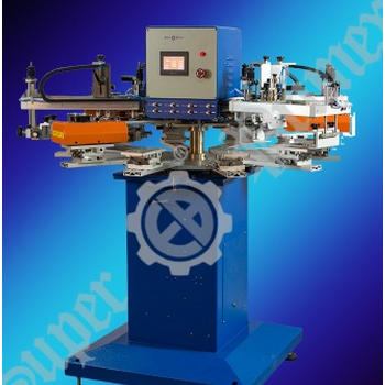 SR-130F10-4T四色高速轉(zhuǎn)印標簽絲印機