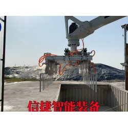 碼垛機(jī)器人逐步取代傳統(tǒng)人工，成為砂漿碼垛新選擇